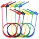 thumbnail image 1 of Gancho de prueba, clips, cables de prueba, 5 unidades, 50 cm, 20 AWG, silicona, 1 of 6