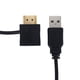 thumbnail image 1 of Cable adaptador de conector macho a hembra de 50 cm para cargador USB 2.0., 1 of 7