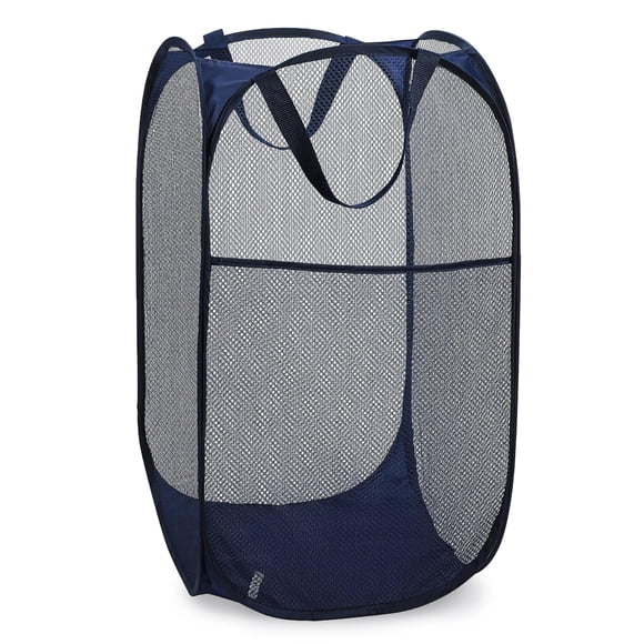 Cesto De Malla Plegable Práctico Plegable 35 X 35 X 60 Cm