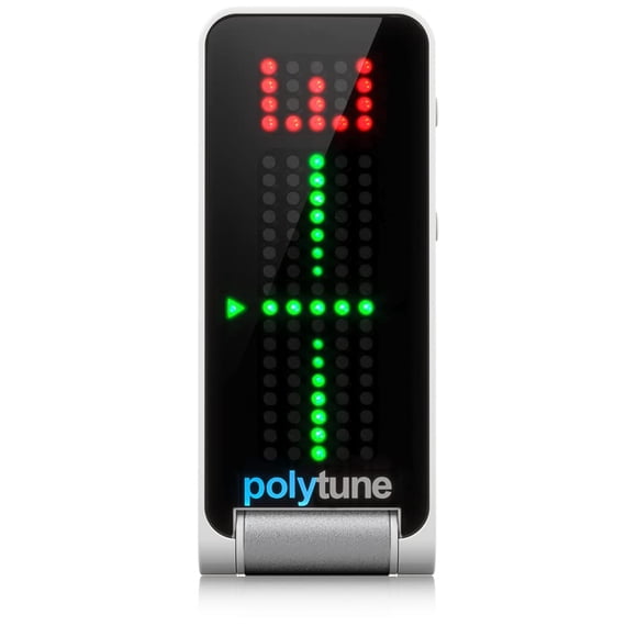 Tuner TC Electronic POLYTUNE CLIP con pantalla LED de 108 pulgadas
