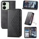 thumbnail image 1 of Funda Flip FOXDOCK para Xiaomi Redmi 13C , Estilo Billetera con Diseño Rombo, Correa de Mano y Soporte, Uso Diario, 1 of 6