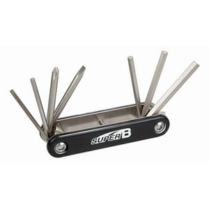 Herramienta Bicicleta Plegable Super B 7 En 1