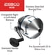 thumbnail image 3 of Carrete de pesca Zebco 808 Saltfisher Spincast Silver, 3 of 6