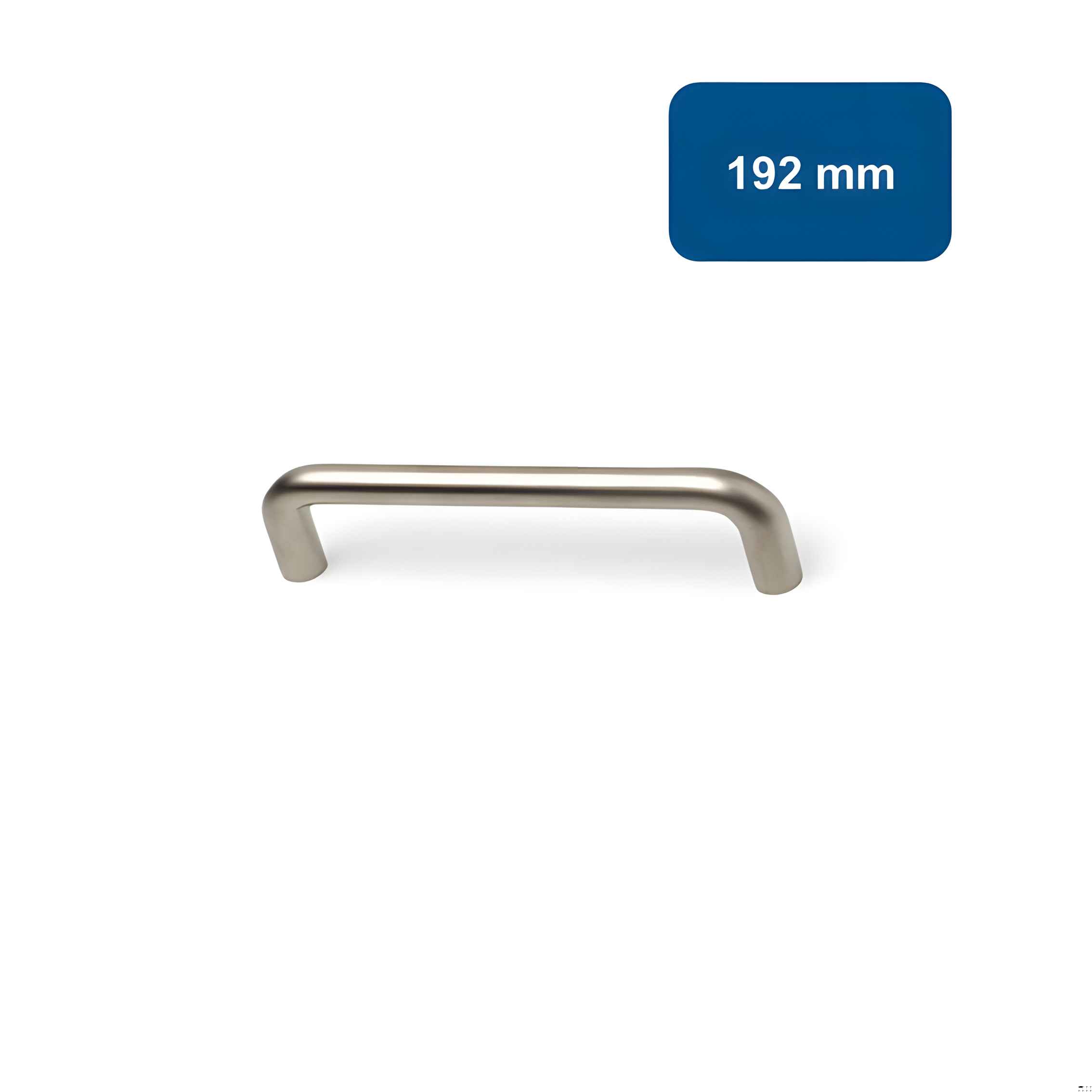 Dmc - Manilla Tirador Para Cajones Mónaco Acero 192Mm -