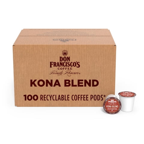 Cápsulas De Café Don Francisco'S Kona Blend 100 K-Cup