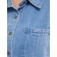 thumbnail image 5 of INSPIRE CHIC Camisa de Jean sin Mangas para Mujer con Botones y Cuello, Blusa de Mezclilla con Bolsillos 2XL Azul Cielo, 5 of 6