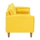 thumbnail image 5 of Sofa Retro 2C Felpa 04 Amarillo, 5 of 6