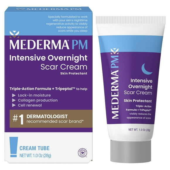 Crema para cicatrices Mederma PM Intensive Overnight 28 ml