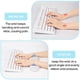 thumbnail image 3 of Reposamuñecas Sushret Cloud White Memory Foam Vegan, 3 of 7