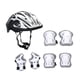 thumbnail image 2 of Casco De Patinaje De Casco Para Bicicletas Para Niños Para Ciclismo Múltiple Skate De Rodillo Deportivo Blanco, 2 of 4