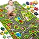 thumbnail image 1 of Juego De 12 Vehículos Retráctiles Kids City Life De Play Rugs, 1 of 8