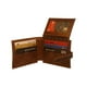 thumbnail image 3 of Billetera de Cuero Avellana Café Tratur, 3 of 3