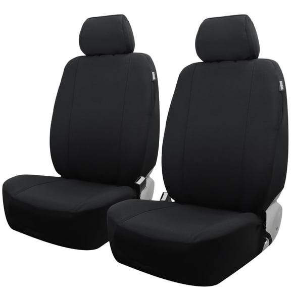 Fundas de Asiento para Auto Champlus Lona Compatibles con Airbag 2 piezas