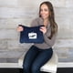 thumbnail image 3 of Manta y almohada de viaje EverSnug Premium Soft Azul Marino, 3 of 5