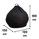 thumbnail image 5 of Pouf Pera Negro Delta 100x120x120, 5 of 5