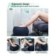 thumbnail image 5 of Almohada Cojín Cama Inflable Para Viajes Avión, Auto, Bus. azul, 5 of 5