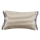 thumbnail image 2 of Funda De Almohada De Macramé De Algodón Bohemio Funda De Cojín Decorativa Cremallera Oculta Hogar Negro 30x50cm, 2 of 5
