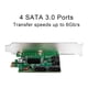thumbnail image 4 of Tarjeta de expansión SATA III de 4 puertos y 6 Gbps Marvell 9215 para PC, 4 of 8