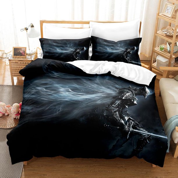 Dark Souls Bedding Set Single Twin Full Queen King Size Bed Set Aldult Kid Bedroom Duvetcover Sets 3D Game bed sheet set Bed Sheets