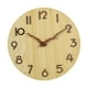 thumbnail image 1 of Reloj De Pared De Madera, Reloj Decorativo Moderno Para Baño, Comedor, Sala De Estar, 1 of 5
