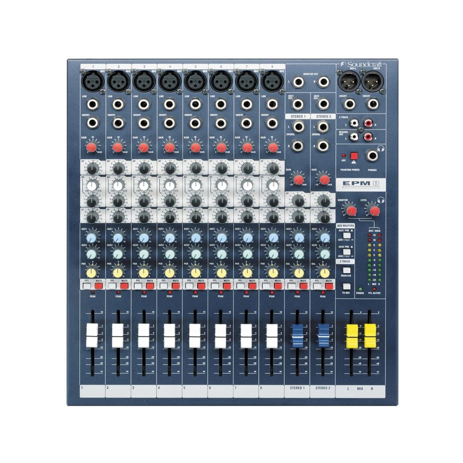 Consola Analoga Soundcraft Epm8