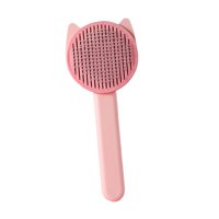 Ioensy - Cepillo Para Mascotas, Peine Para Perros, Herramienta Para Eliminar El Pelo De Mascotas, Elimina El Pelo Suelto, Suministros Para Mascotas, Rosa