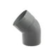 thumbnail image 1 of Codo Pvc Sanitario Gris C/c 75mm 45 Grados, 1 of 2