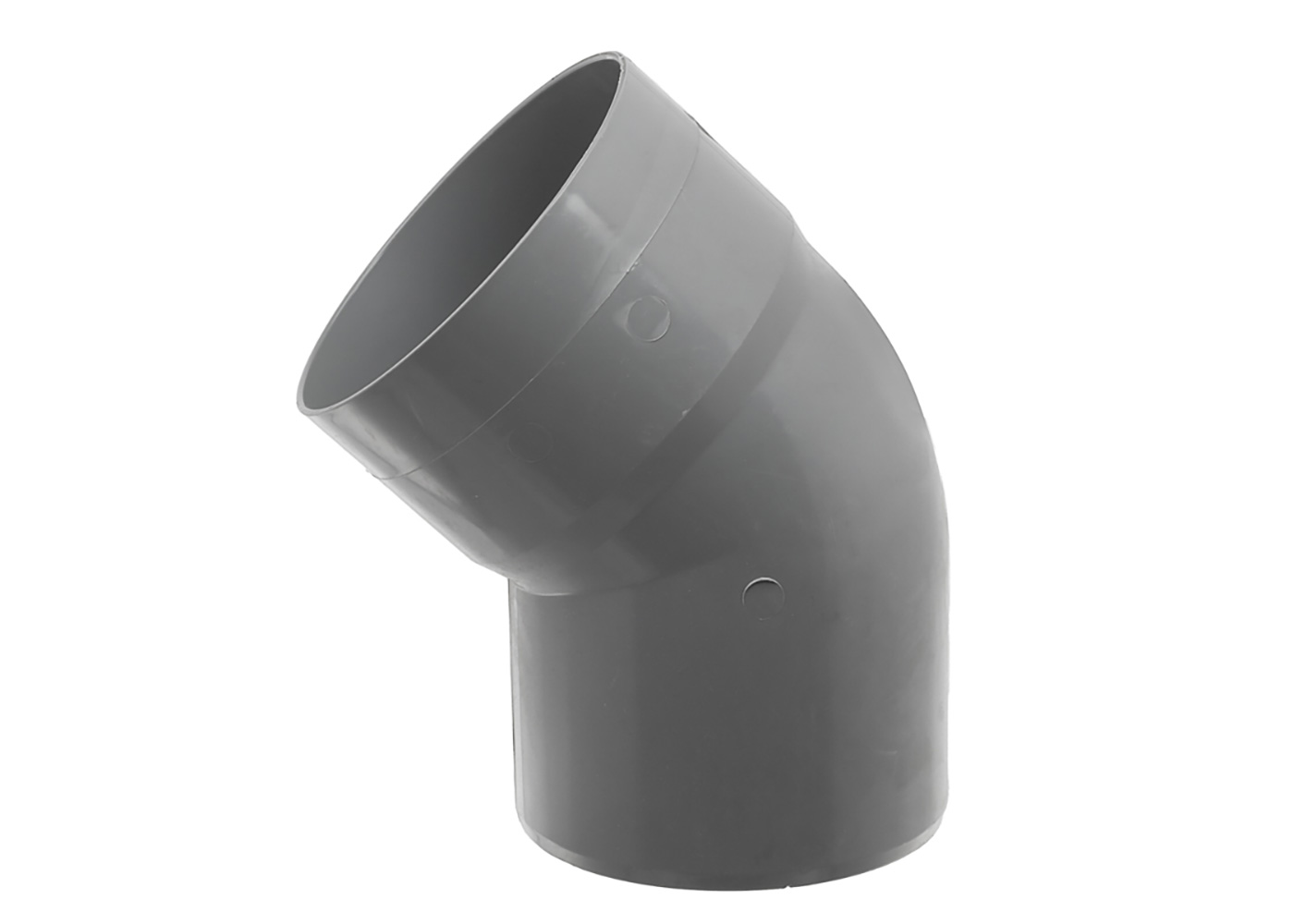 Genérico - Codo Pvc Sanitario Gris C/C 75Mm 45 Grados