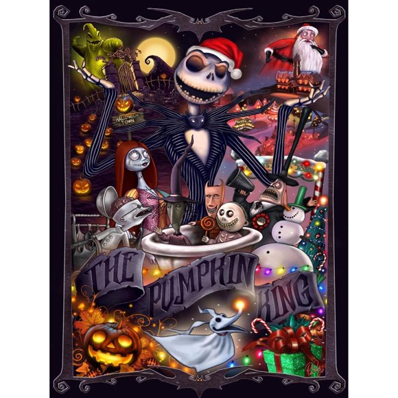 Kit de Arte con Diamantes VIGEGU 5D para Adultos y Principiantes - Halloween