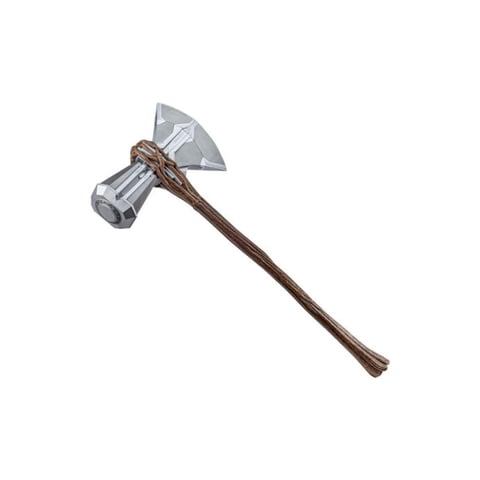 Total Upgrate - Juguete Figura Hacha Electronica Stormbreaker 36Cm Marvel Hasbro