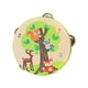thumbnail image 2 of Pandereta De Mano De Madera, Juguete Educativo Con Campanas De Mano Para Juegos De Baile, Juguetes KTV De 15 Cm, Zorro, 2 of 5