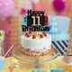 thumbnail image 2 of Videojuego Cake Topper Bekaterea Happy 11th Birthday, 2 of 5