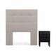 thumbnail image 3 of Cama Rosen Art 4 1.5 Plazas Base Norm + Muebles Issey Gris, 3 of 6