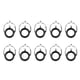 thumbnail image 3 of 10pcs guía de caña de pescar ojos anillo de cerámica componente de construcción de varilla diy tamaño 16, 3 of 5