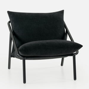 Silla Poltrona Sitial Ada Zinus Negro