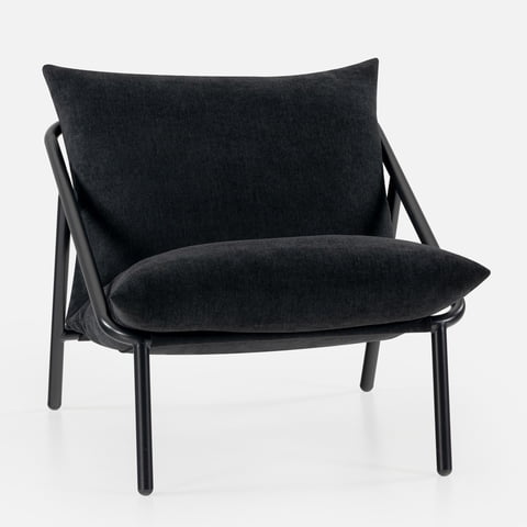 Silla Poltrona Sitial Ada Zinus Negro
