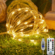 thumbnail image 4 of Guirnaldas de luces LED a pilas con control remoto (paquete de 3), 3 metros y 30 LED, para jardín, 4 of 5