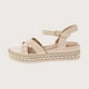 thumbnail image 2 of Sandalia Plataforma Beige Vía Franca, 2 of 5
