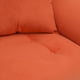 thumbnail image 4 of Sofa Lua 3C Felpa 20 Naranja, 4 of 6