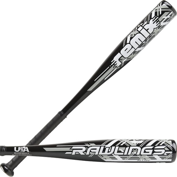 Bate T-Ball Rawlings REMIX USA -12 Black 24 para niños menores de 7 años