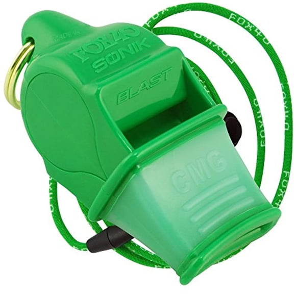 Silbato Fox 40 Sonik Blast CMG sin bola 120dB Verde