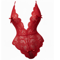 Citotools - Lenceria Sexy Transparente Para Mujer, Entrepierna Abierta