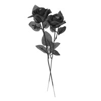 Bothyi - Rosas Artificiales Con Globos Oculares Fiesta De Disfraces De Halloween Negro