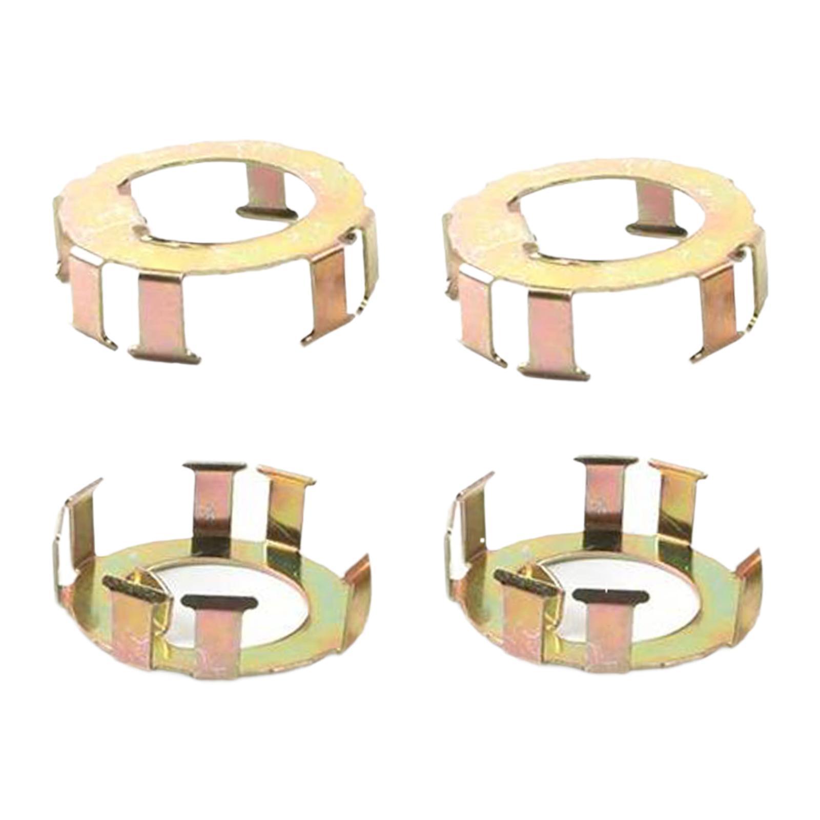 Magideal - 4 Tuercas De Retención Para Husillo De Remolque, Eje Dexter 2-8K, De Metal, Resistentes, Fáciles De Instalar, Profesionales, De Repuesto Para Barcos Y