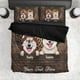 thumbnail image 2 of Dog Lovers - Juego de cama personalizado para perro, 2 of 3