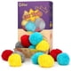 thumbnail image 2 of Chiwava - 24 juguetes peludos para gatos de 1,8 pulgadas con hierba gatera, bolas suaves con pompones, juego silencioso para perseguir gatitos, colores surtidos, 2 of 7
