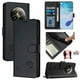 thumbnail image 5 of Funda tipo cartera FOXDOCK para Realme 12 pro 5G con soporte, ranuras, RFID, diseño de gato, 5 of 5