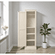 thumbnail image 2 of Ropero de Madera 1 Puerta Armario Compacto con Barra - Beige - 60x50x180 cm, 2 of 3