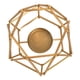 thumbnail image 4 of Candelabro Porta Vela Dorado Estilo Geométrico Decorativo, 4 of 5