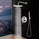thumbnail image 2 of Llave Monomando Ducha Empotrada Inox Redondo 3 Vias, 2 of 2